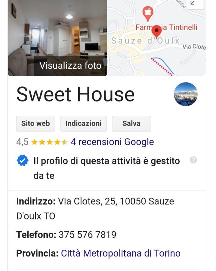 Sweet House Apartment Sauze D'Oulx Luaran gambar